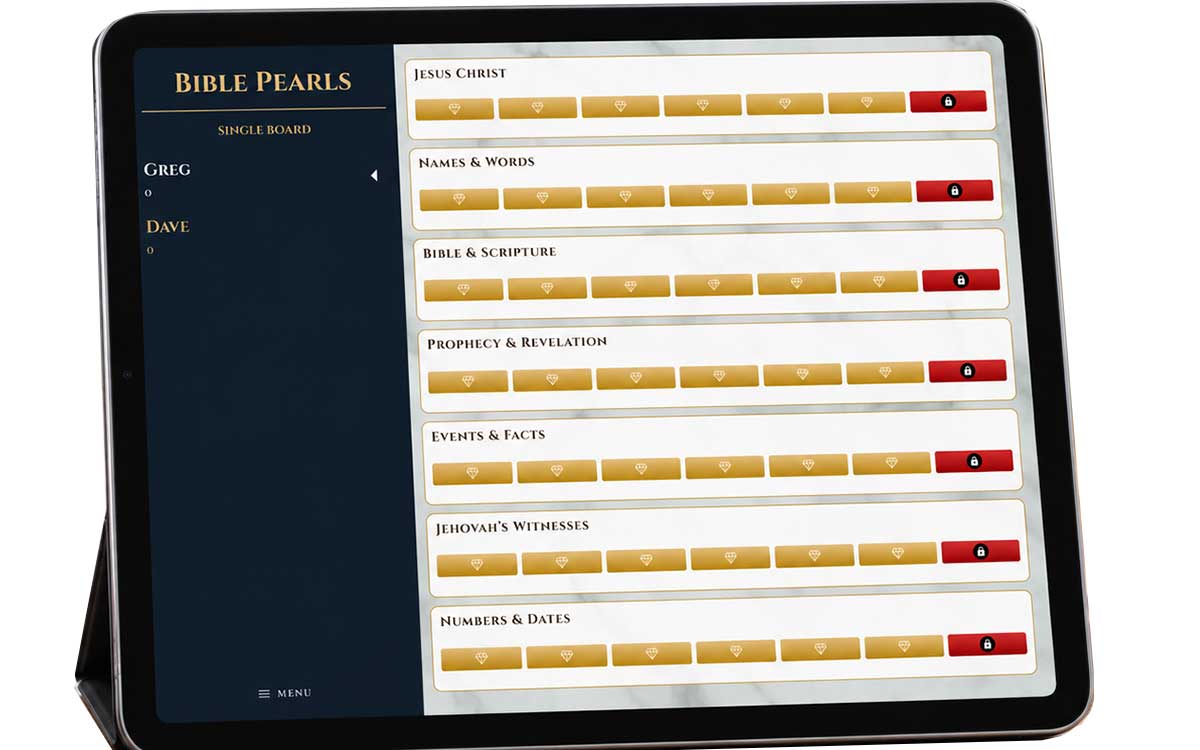 Bible Gems 7 categories