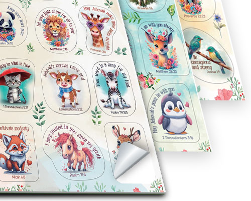 Personalization stickers