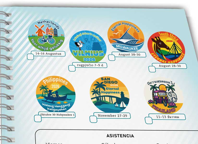 cuadro con el texto clave en el cuaderno