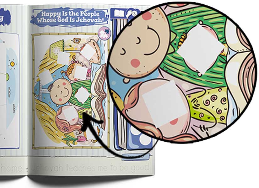 sticker puzzle