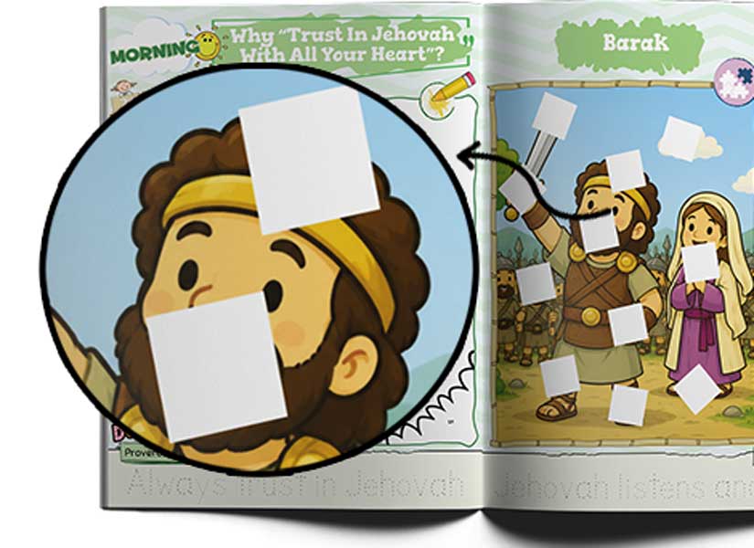 sticker puzzle