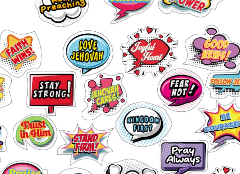 Fun Sticker Emojis in the wokbook