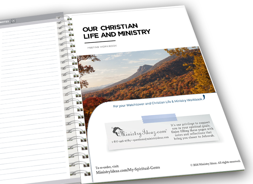 A Pocket for Your Workbook and Watchtower