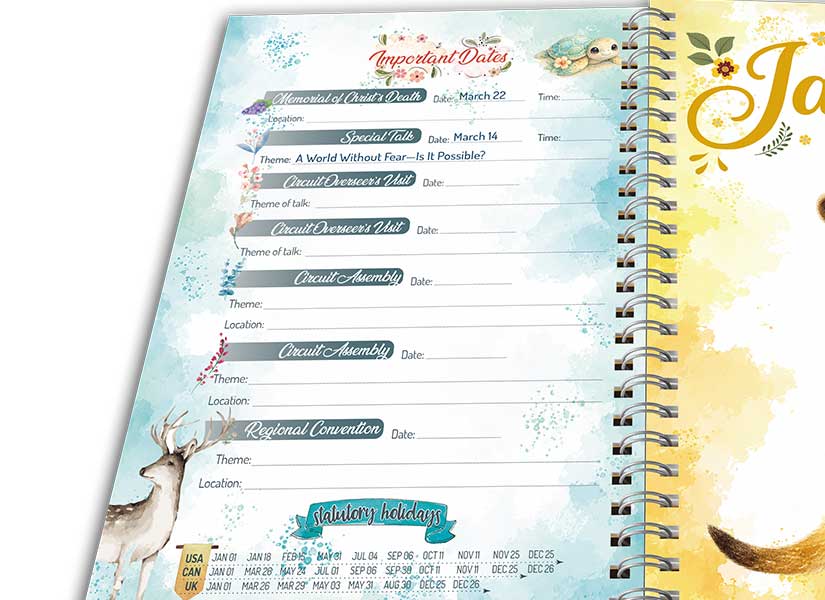 keep track of events