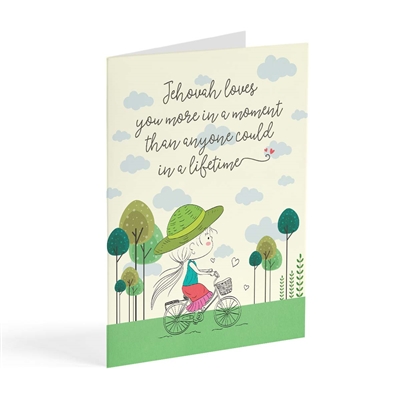 Encouraging Greeting Card | Jehovah loves you